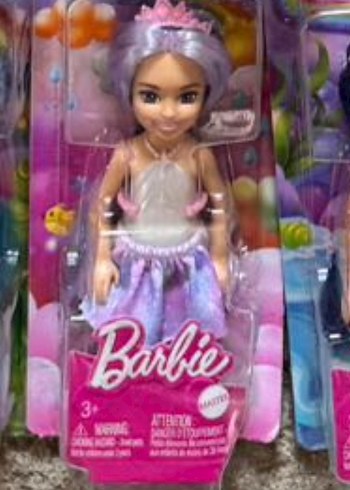 Mor Barbie Bebek Pastel Tonlarda