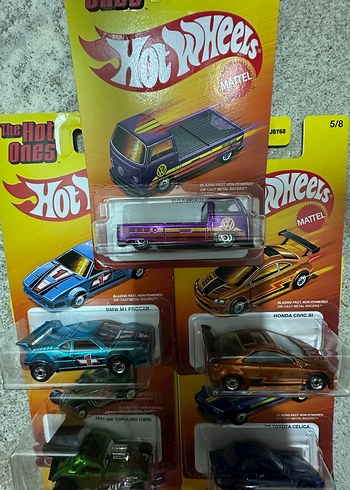Hot Wheels Çoklu Renkli Oyuncak Araba Seti