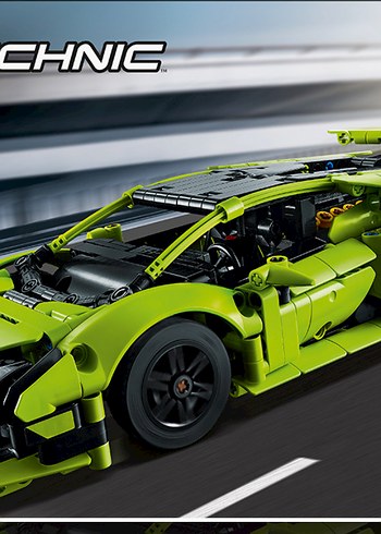 Lego Technic Yeşil Yarış Arabası