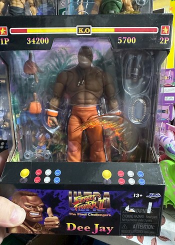Street Fighter Dee Jay Aksiyon Figuru