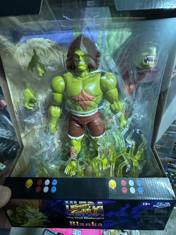 Blanka Aksiyon Figürü - Yeşil - Görsel 2