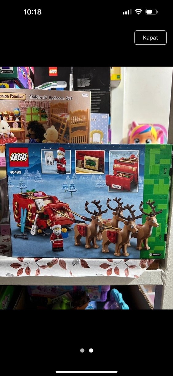 LEGO Noel Kızak ve Geyik Seti - Görsel 2