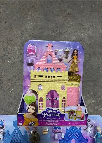 Pastel Renkli Frozen Prenses Oyun Seti - Görsel 2