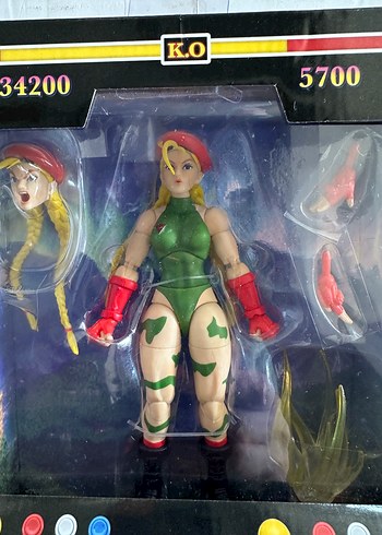 Street Fighter II Cammy Aksiyon Figürü