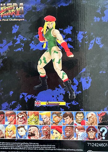 Beden Street Fighter II Cammy Aksiyon Figürü