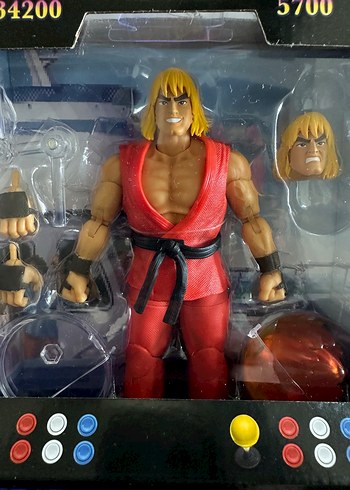 Street Fighter II Ken Aksiyon Figürü