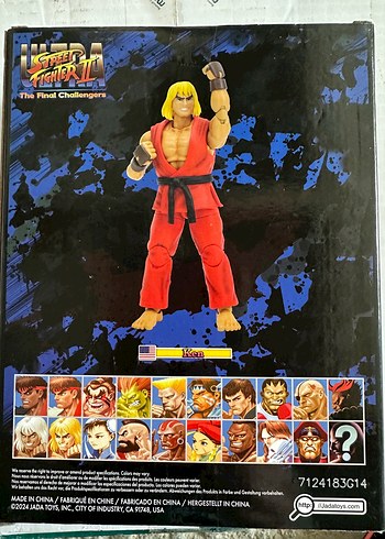 Beden Street Fighter II Ken Aksiyon Figürü