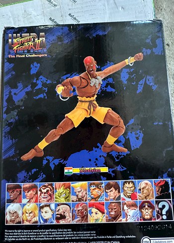 Street Fighter II Dhalsim Aksiyon Figürü