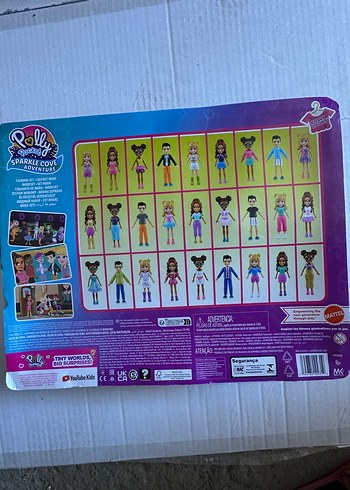 Beden Polly Pocket Sparkle Cove Macera Bebek Seti