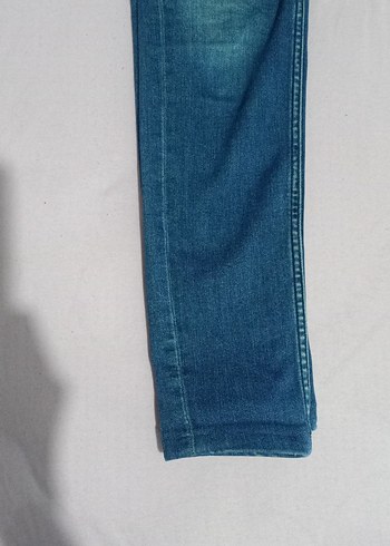 Kadın Mavi Normal Boy Denim Jean - Görsel 3