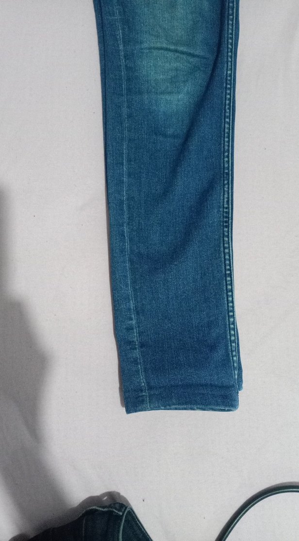 Kadın Mavi Normal Boy Denim Jean - Görsel 3