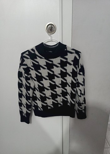 Kazak, Yuvarlak Yaka, Uzun Kollu, Örme - Görsel 2