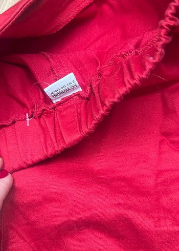 Kız Çocuk Kırmızı Fırfırlı Etek - Görsel 6