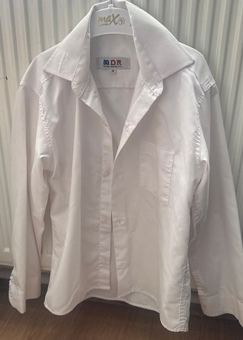 Beyaz Pamuklu Erkek Uzun Kollu Gömlek - Görsel 4