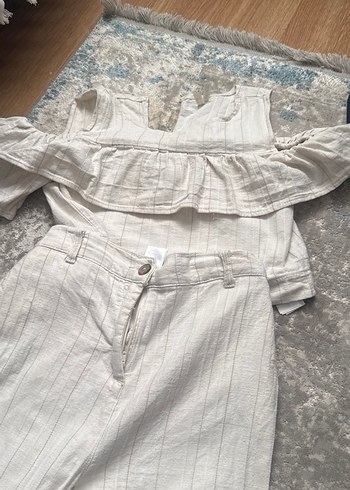 Pantolon takım keten 11 12 yaş - Görsel 4