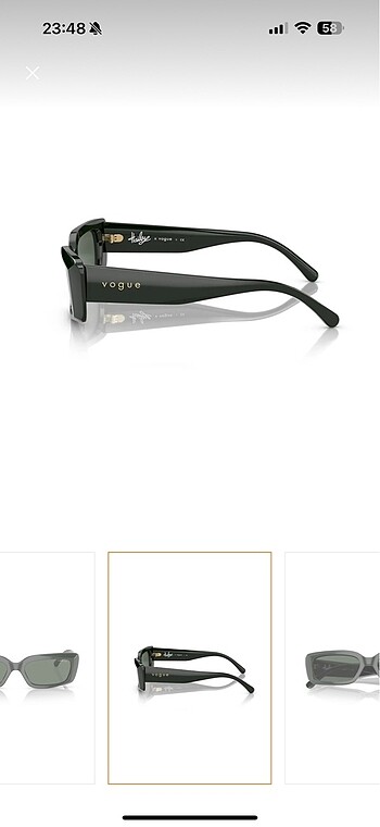 Vogue Eyewear Hailey biber X Vogue güneş gözlüğü