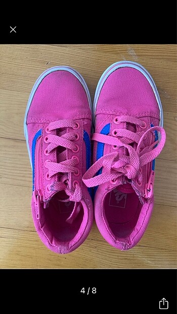 29 Beden pembe Renk Vans Spor Ayakkabı
