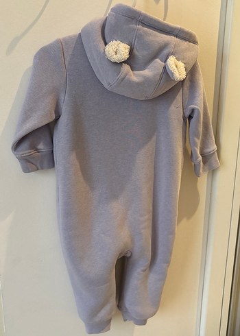 Lila Fermuarlı Bebek Astronot Tulum GAP - Görsel 5