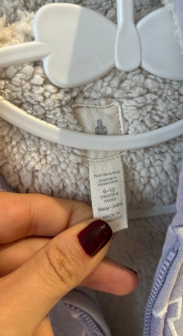 Lila Fermuarlı Bebek Astronot Tulum GAP - Görsel 3