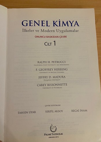 Genel Kimya İlkeler ve Modern Uygulamalar Cilt 1 - Görsel 3