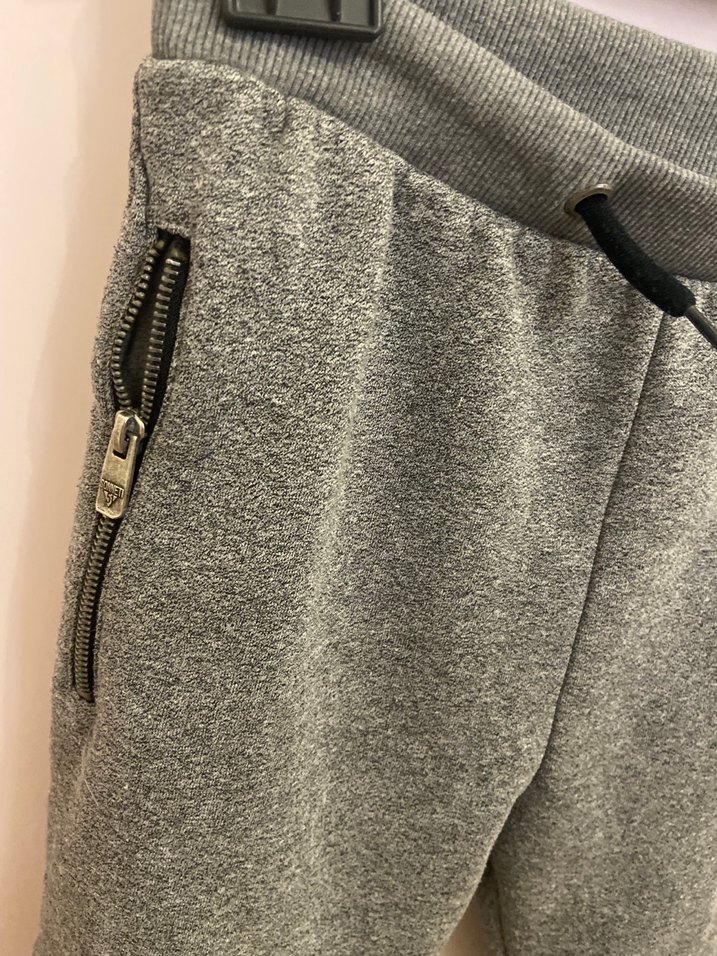 Gri Fermuarlı Erkek Outdoor Eşofman Altı - Görsel 3