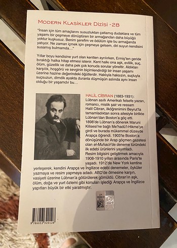 Halil Cibran - Ermiş (Modern Klasikler Dizisi) - Görsel 2
