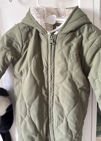 Gri Kamuflaj Desenli Bebek Astronot Tulum - Görsel 2