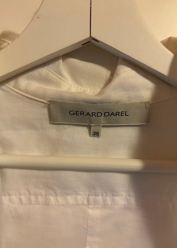 Gerard Darel Kadın Beyaz Keten Midi Elbise