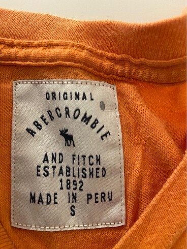 s Beden Abercrombie tshirt
