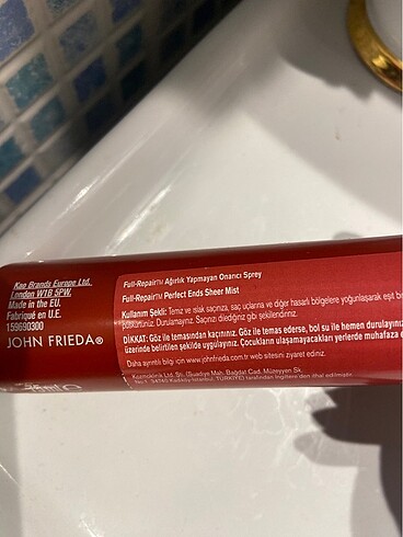 John frieda saç spreyi - Görsel 3