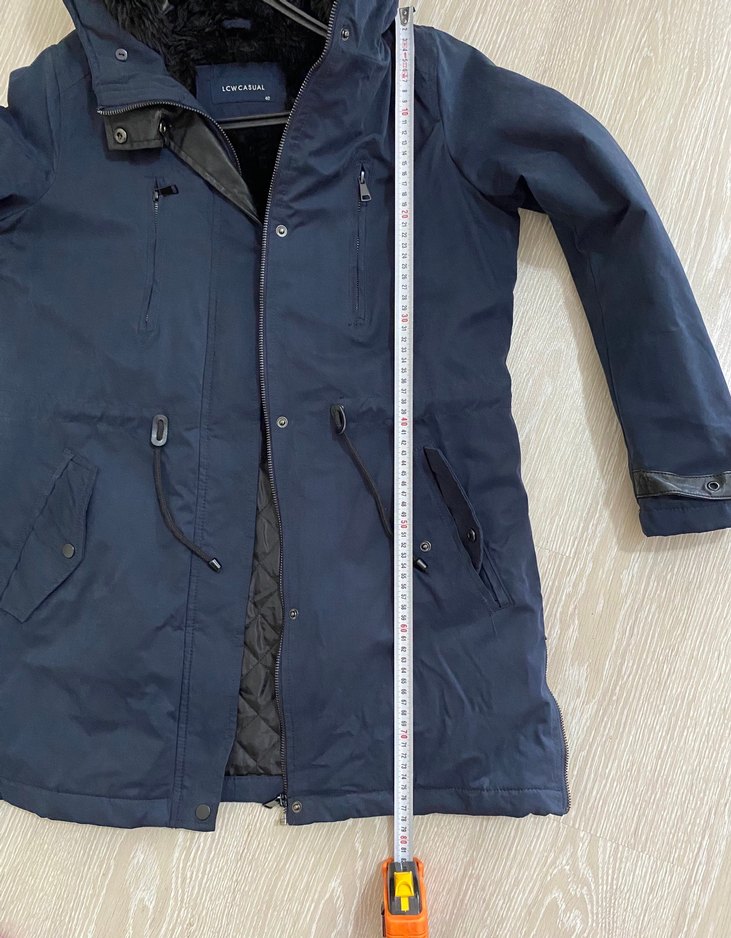 Kadın Tüylü Mont - Görsel 2