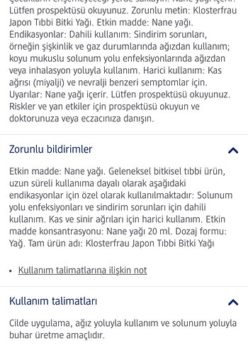 Klosterfrau Japon Nane Yağı - Görsel 5