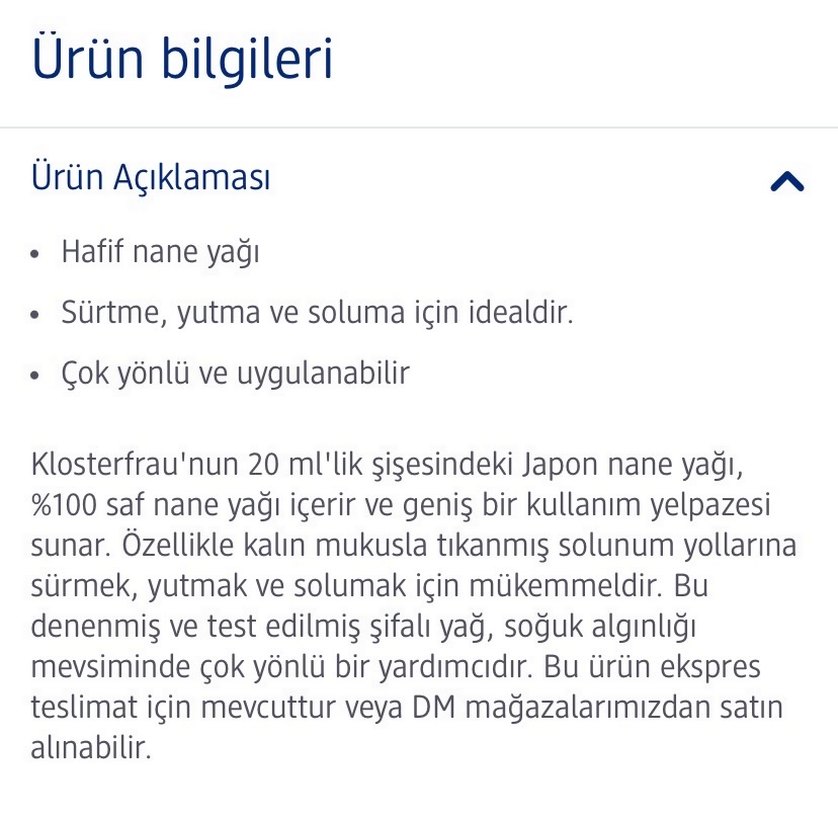 Klosterfrau Japon Nane Yağı - Görsel 4