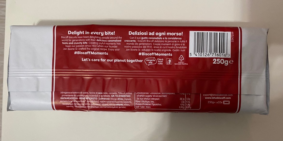 Lotus Biscoff 250g Karamelize Bisküvi - Görsel 2