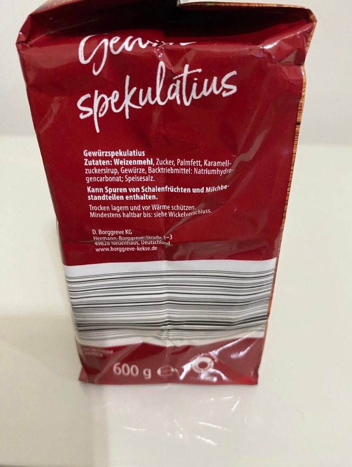 Almanyadan Gewürz Spekulatius Yılbaşı Kurabiyesi - Görsel 2