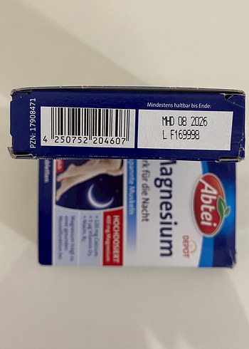 Almanyadan Abtei (mivolis) Magnezyum Gece Takviyesi 30 Tablet - Görsel 5