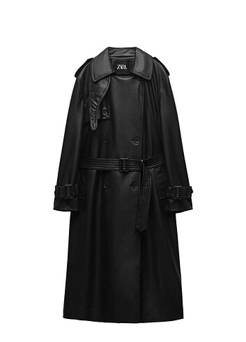 ZARA SUNI DERI TRENCKOT