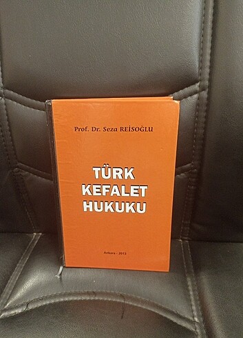 Türk Kefalet Hukuku, Seza Reisoğlu, 2013 baskı, kitap ikinci el 