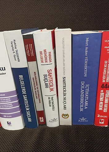  Beden Uygulamaya Yönelik Ceza Hukuku Kitapları, Tek tek almak isteyenl