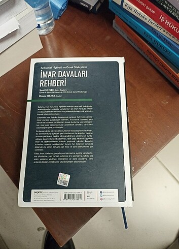 Beden Renk İmar Davaları Rehberi, 2021 baskı, Suat Şimşek, Kitap ikinci el