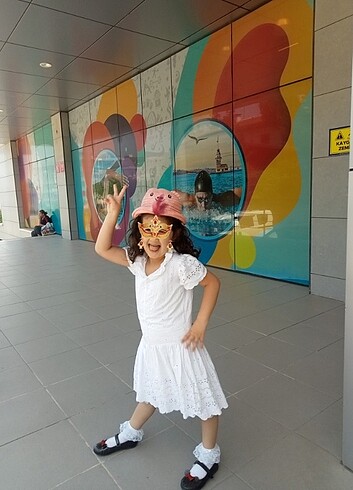 Kız çocuk elbise günlük partilik 