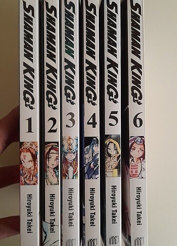 Shaman king, şaman kral 1 2 3 5 6