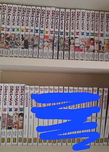 One piece manga set