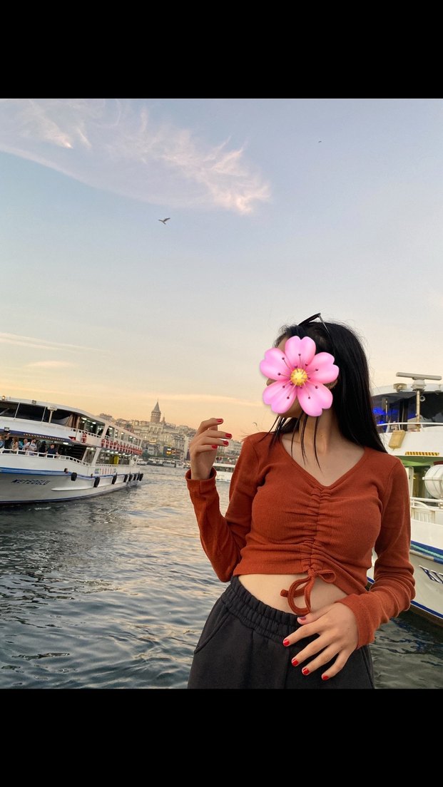 Kadın Büzgülü Uzun Kollu Bluz - Görsel 3