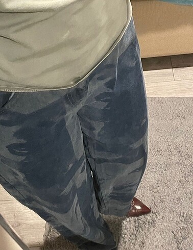 Urban Outfitters jean kot pantolon desenli