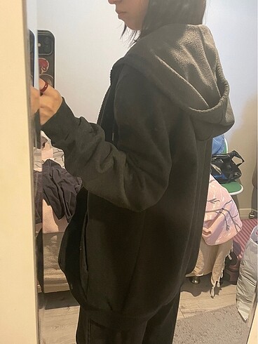 xl Beden gri sweat hirka