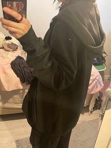 xl Beden gri Renk gri sweat hirka