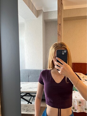 Diğer Mor bluz
