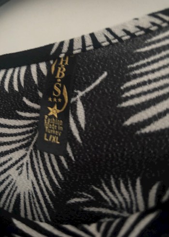 Uzun Kollu Siyah Bohem Elbise - Görsel 3