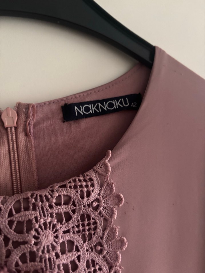 Uzun Kollu Bohem Renkli Elbise - Görsel 4